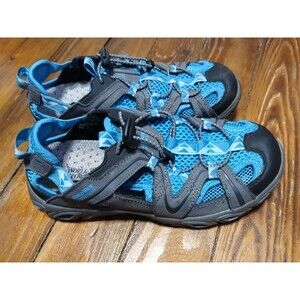 World Wide Sportsman women Blue/Grey  Water,Boat,trail hiking shoes 7
